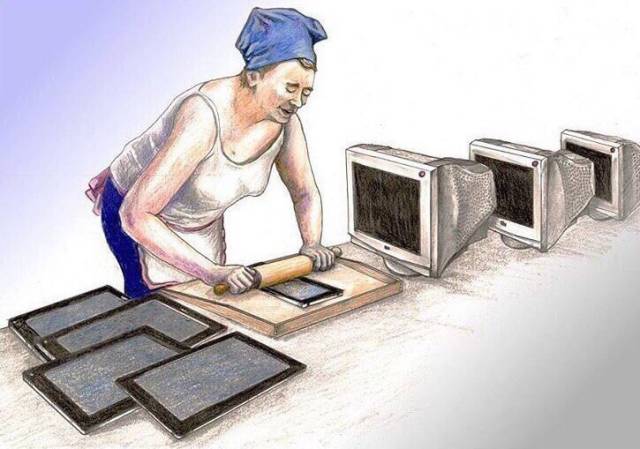 ●【画像】古いパソコンは、こうして再利用されている