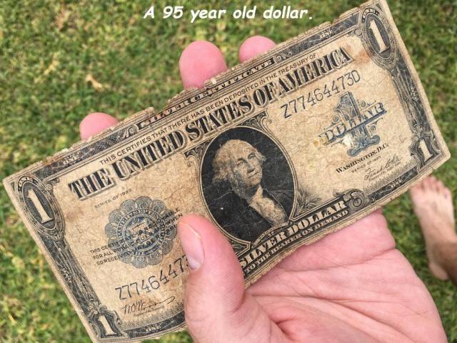 ●【画像】95年前の1ドル紙幣