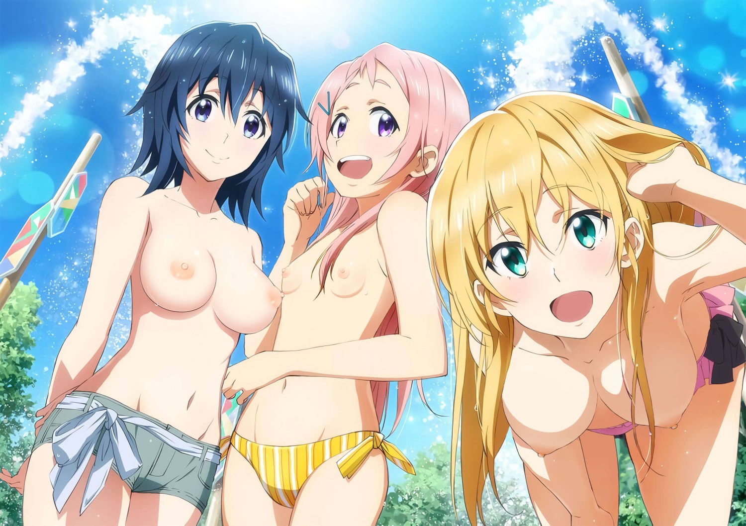アニメ　ぶっかけコラ ゲーマーズ!の剥ぎコラ | 剥ぎコラ 虹エロ画像